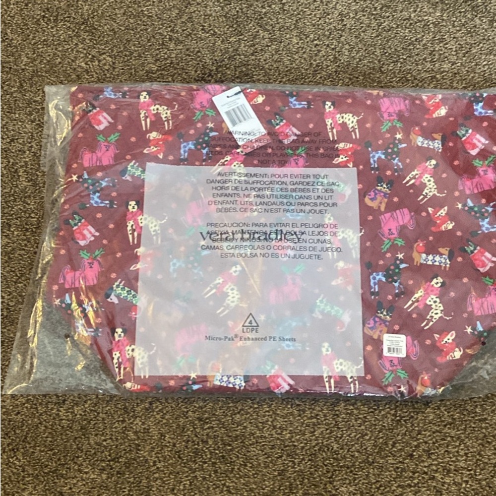 Vera Bradley Pink Patterned Tote